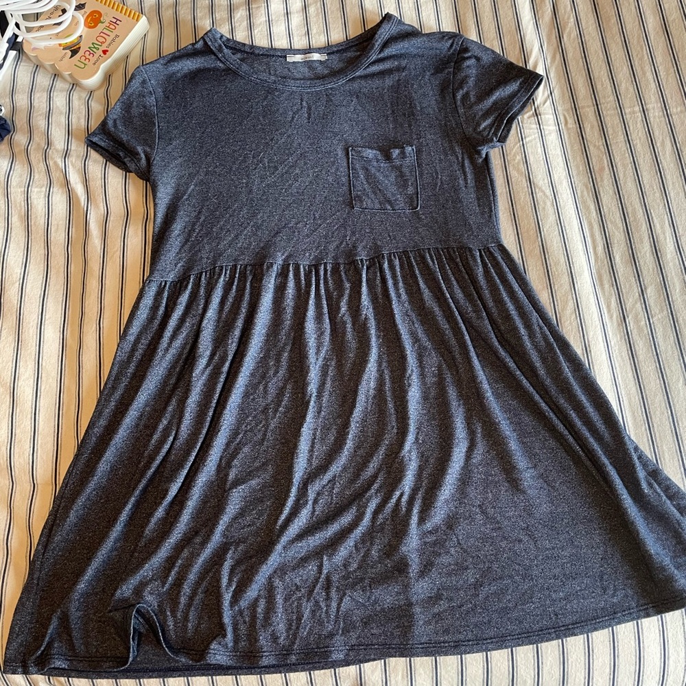 Blue tunic shirt